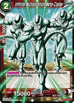 Infinite Multiplication Meta-Cooler #BT17-005 · Dragon Ball Super CCG