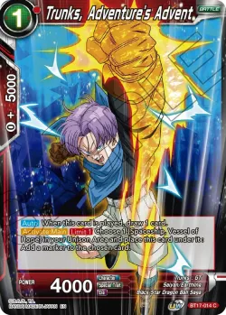 Trunks, Adventure's Advent #BT17-014 · Dragon Ball Super CCG