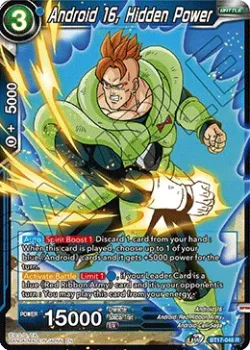 Android 16, Hidden Power #BT17-048 · Dragon Ball Super CCG