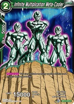 Infinite Multiplication Meta-Cooler #BT17-073 · Dragon Ball Super CCG