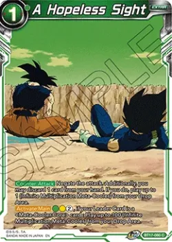 A Hopeless Sight #BT17-080 · Dragon Ball Super CCG