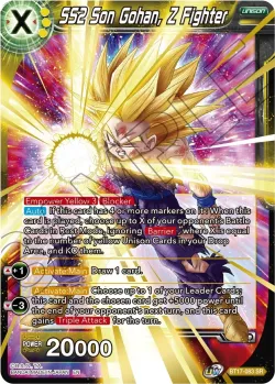 SS2 Son Gohan, Z Fighter #BT17-083_SPR · Dragon Ball Super CCG