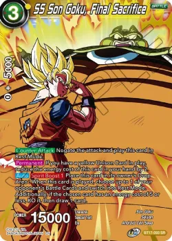 SS Son Goku, Final Sacrifice #BT17-093_SPR · Dragon Ball Super CCG