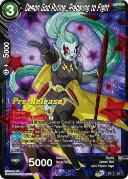 Demon God Putine, Preparing to Fight 「BT17-120」「EN」