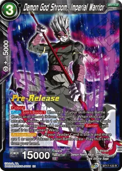 Demon God Shroom, Imperial Warrior 「BT17-123」「EN」