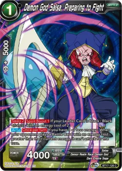 Demon God Salsa, Preparing to Fight 「BT17-126」「EN」