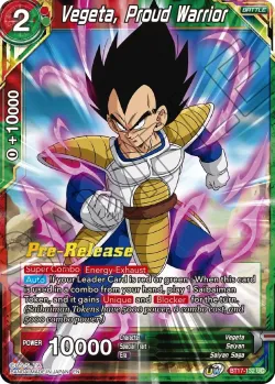 Vegeta, Proud Warrior 「BT17-132_SPR」「EN」