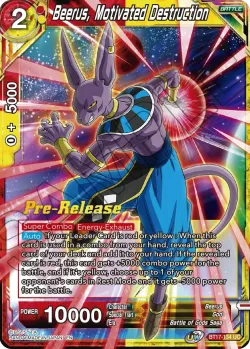 Beerus, Motivated Destruction 「BT17-134」「EN」