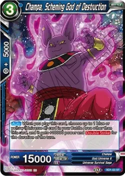 Champa, Scheming God of Destruction 「XD1-03」「EN」