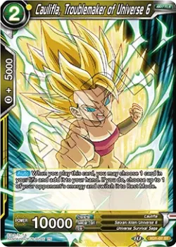 Caulifla, Troublemaker of Universe 6 「XD1-07」「EN」