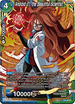 Android 21, the Beautiful Scientist 「XD2-09」「EN」