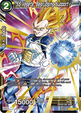 SS Vegeta, Begrudging Support 「XD3-06」「EN」