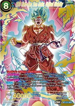 SSB Kaio-Ken Son Goku, United Divinity 「BT1-111」「EN」