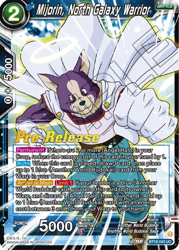 Mijorin, North Galaxy Warrior 「BT18-043」「EN」