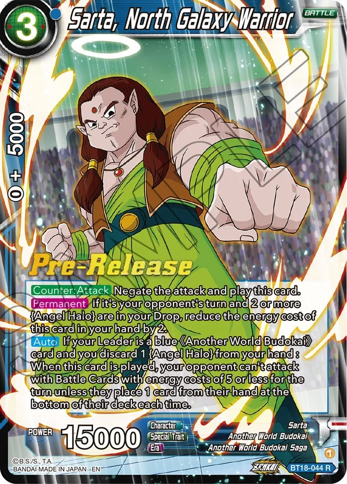 Sarta, North Galaxy Warrior 「BT18-044」「EN」