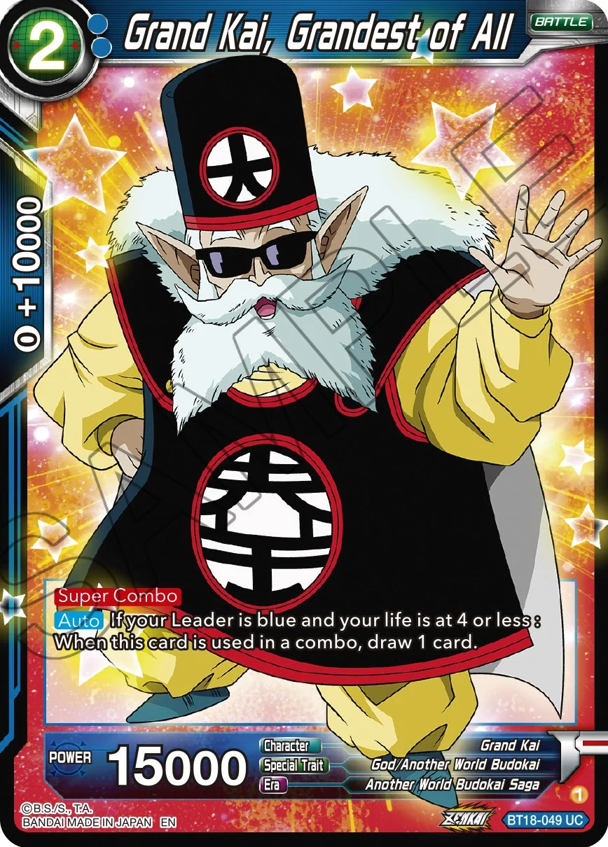 Grand Kai, Grandest of All 「BT18-049」「EN」