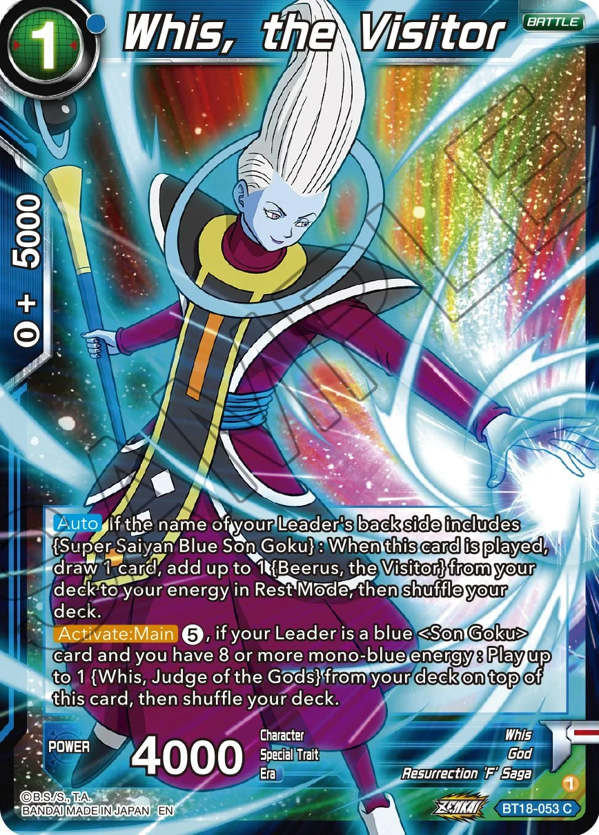 Whis, the Visitor 「BT18-053」「EN」