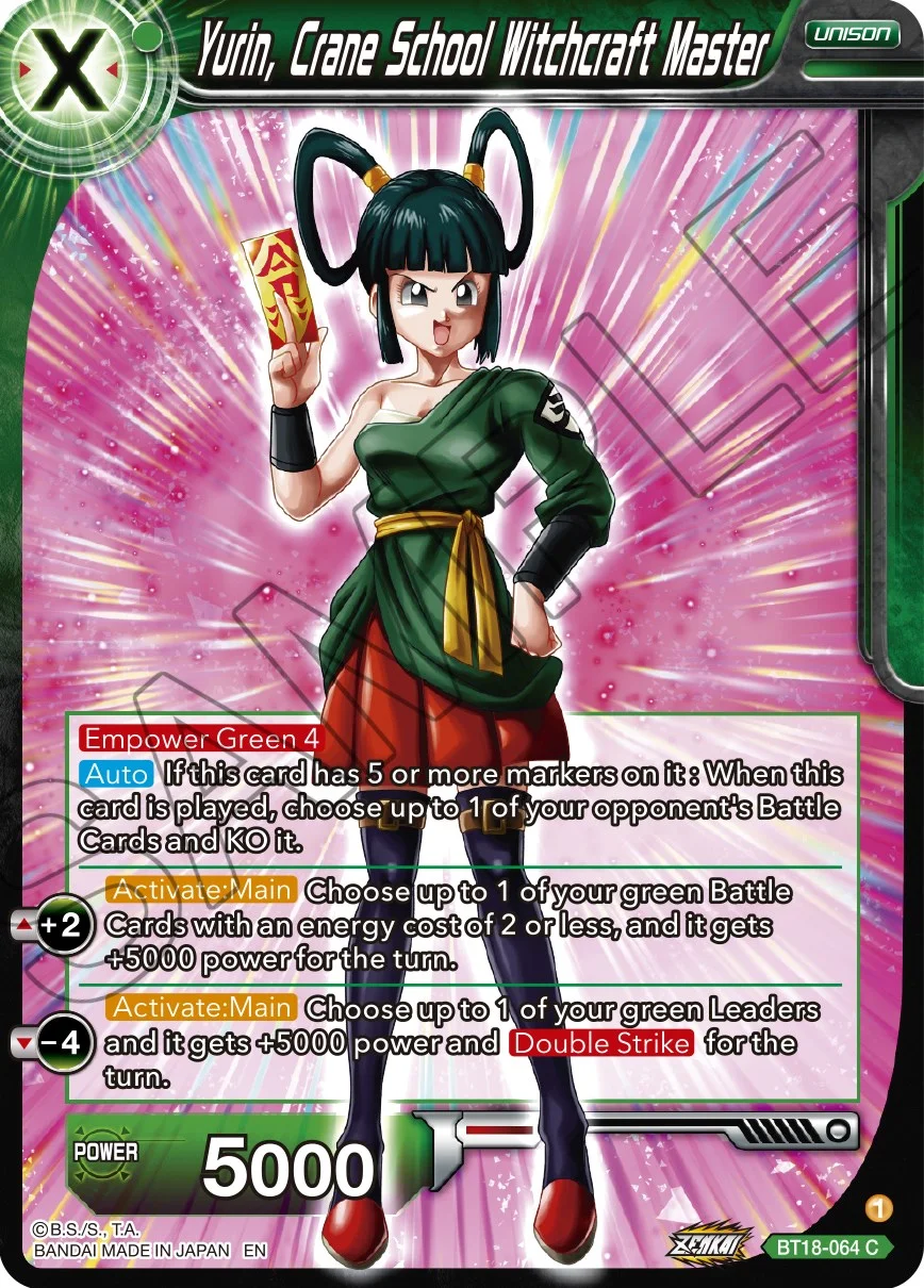 Yurin, Crane School Witchcraft Master 「BT18-064」「EN」