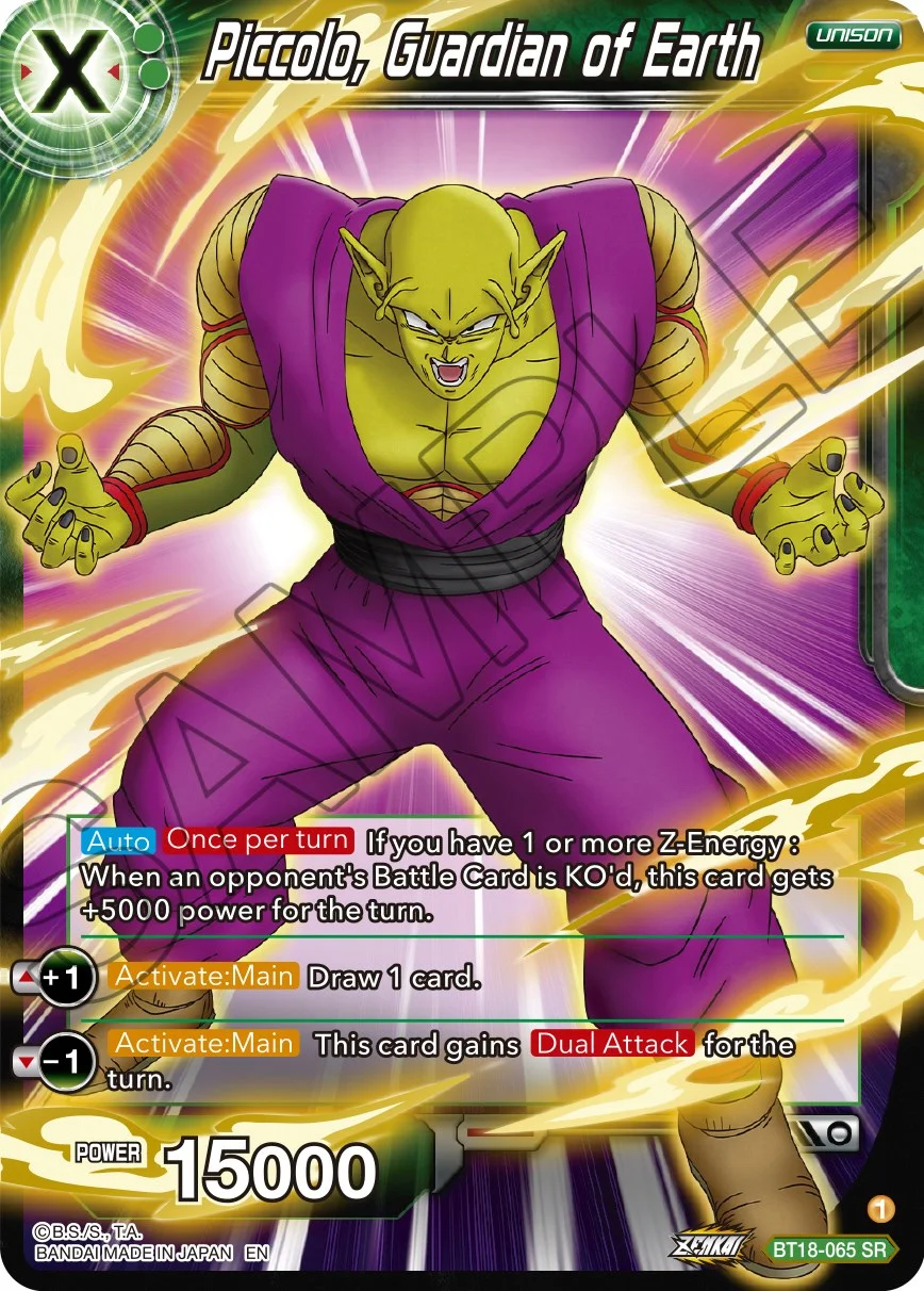 Piccolo, Guardian of Earth 「BT18-065」「EN」