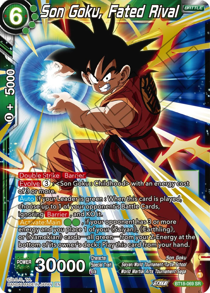 Son Goku, Fated Rival 「BT18-069」「EN」