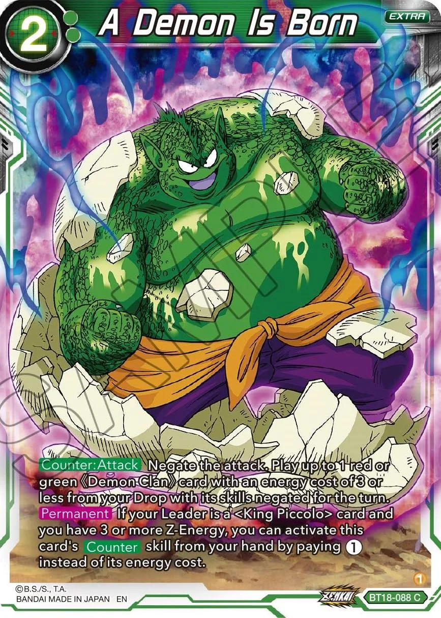 A Demon Is Born 「BT18-088」「EN」