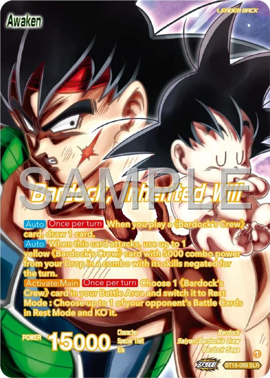 Bardock's Crew 「BT18-089」「EN」