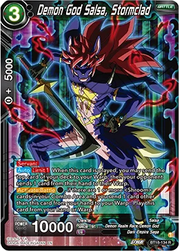 Demon God Salsa, Stormclad 「BT18-134」「EN」