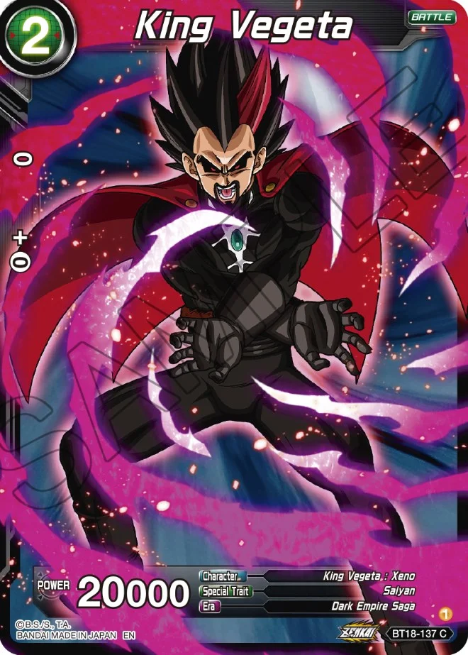 King Vegeta 「BT18-137」「EN」