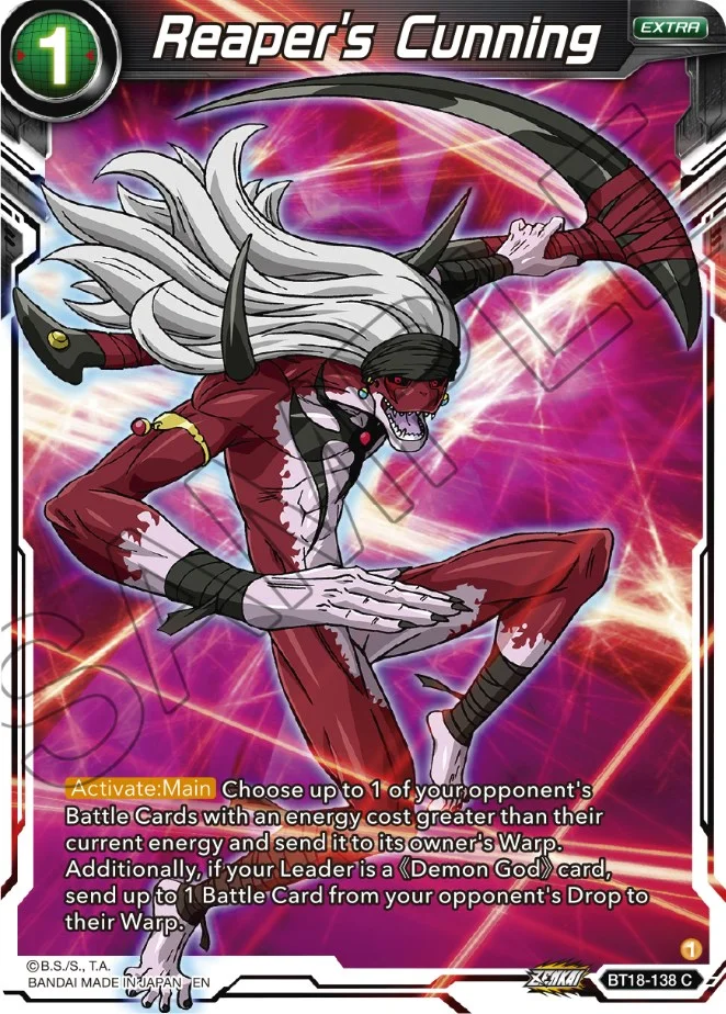 Reaper's Cunning 「BT18-138」「EN」