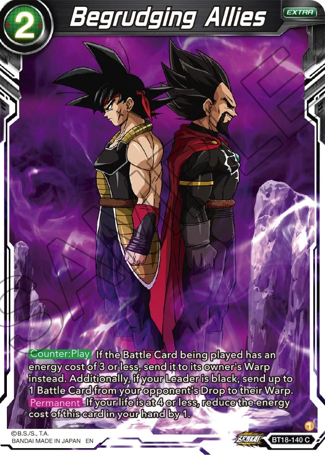 Begrudging Allies 「BT18-140_PR」「EN」
