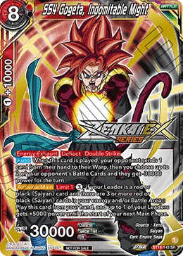 SS4 Gogeta, Indomitable Might 「BT18-143_PR03」「EN」