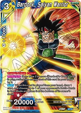 Bardock, Saiyan Warrior 「BT18-146」「EN」