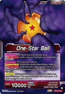 One-Star Ball #BT18-002_PR · Dragon Ball Super: Masters