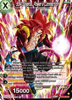 SS4 Gogeta, Power's Connection #BT18-006 · Dragon Ball Super: Masters