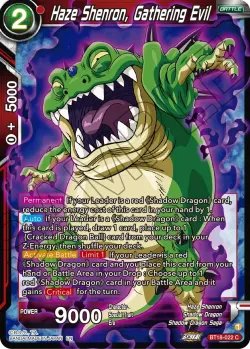 Haze Shenron, Gathering Evil #BT18-022 · Dragon Ball Super: Masters