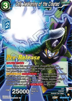 Cell, Awakening of the Created #BT18-034 · Dragon Ball Super: Masters
