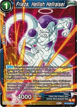 Frieza, Hellish Hellraiser #BT18-050 · Dragon Ball Super: Masters