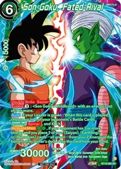 Son Goku, Fated Rival #BT18-069_PR02 · Dragon Ball Super: Masters