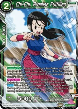 Chi-Chi, Promise Fulfilled #BT18-075 · Dragon Ball Super: Masters