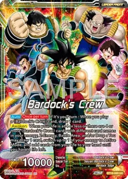 Bardock's Crew #BT18-089_PR02 · Dragon Ball Super: Masters