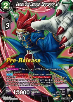 Demon God Demigra, Begrudging Ally 「BT18-124」「EN」