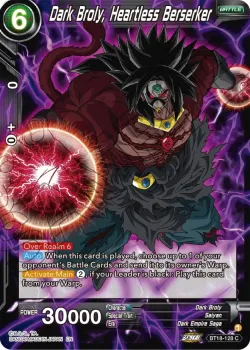Dark Broly, Heartless Berserker 「BT18-128」「EN」