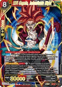 SS4 Gogeta, Indomitable Might 「BT18-143_PR02」「EN」
