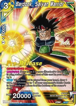 Bardock, Saiyan Warrior 「BT18-146」「EN」