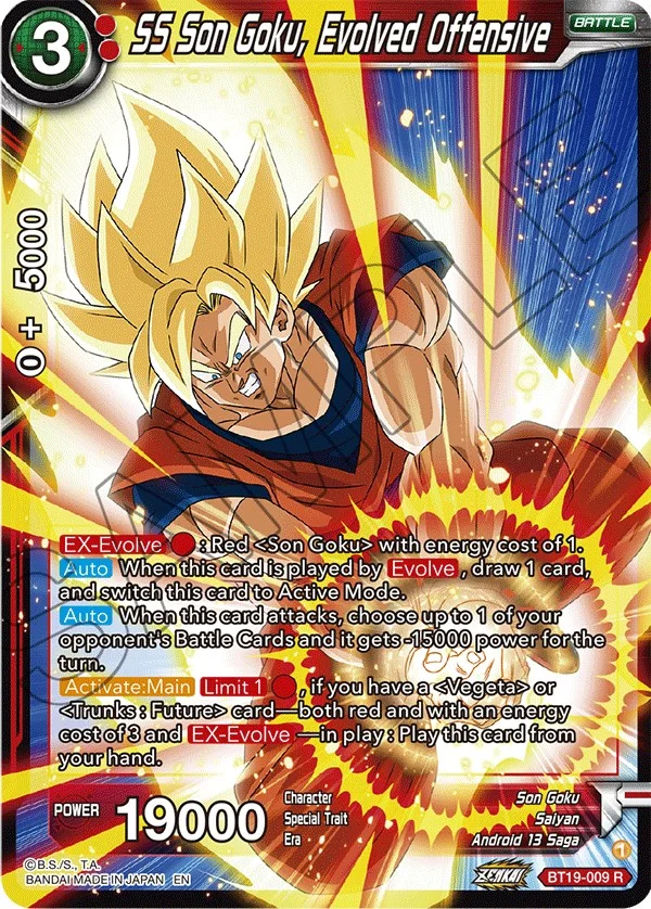 SS Son Goku, Evolved Offensive 「BT19-009」「EN」