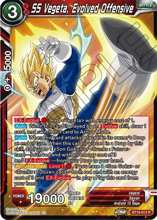 SS Vegeta, Evolved Offensive 「BT19-013」「EN」