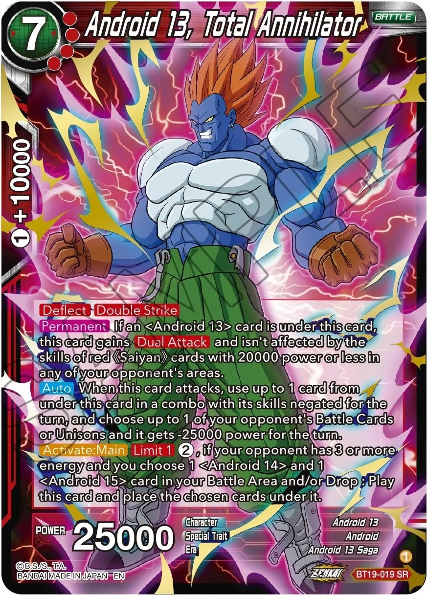 Android 13, Total Annihilator 「BT19-019_SPR」「EN」