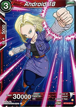 Android 18 「BT19-027」「EN」