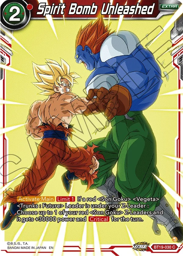 Spirit Bomb Unleashed 「BT19-030」「EN」