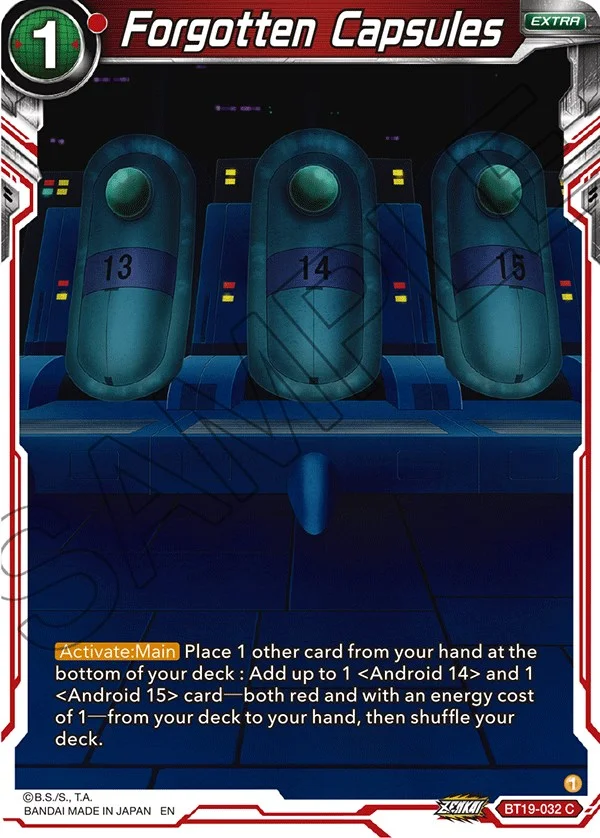 Forgotten Capsules 「BT19-032」「EN」